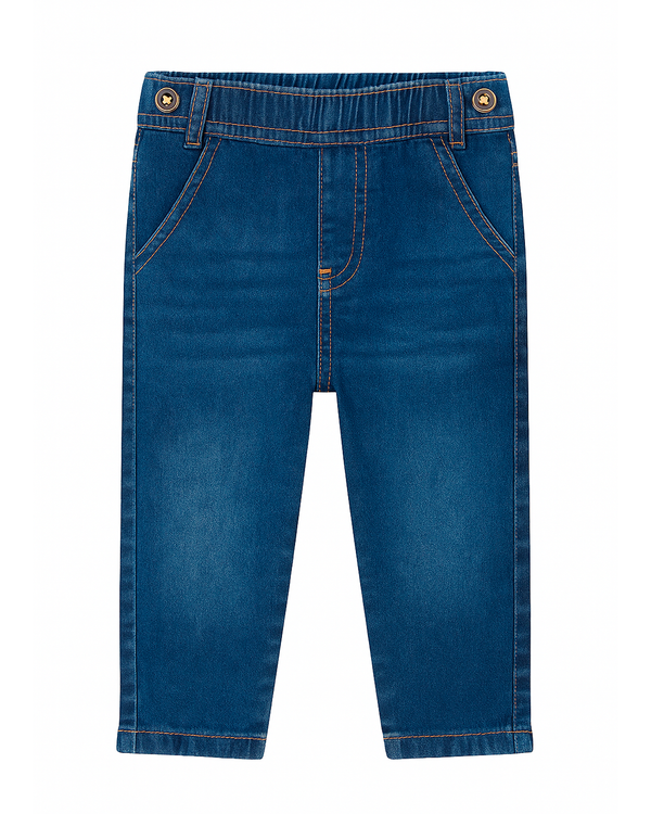 Jean Infantil Clásico Azul Oscuro