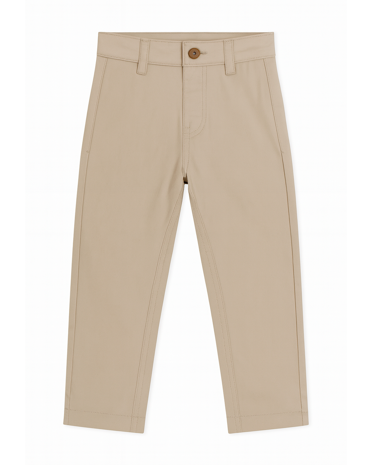 Pantalón Caqui Clásico con Bolsillos
