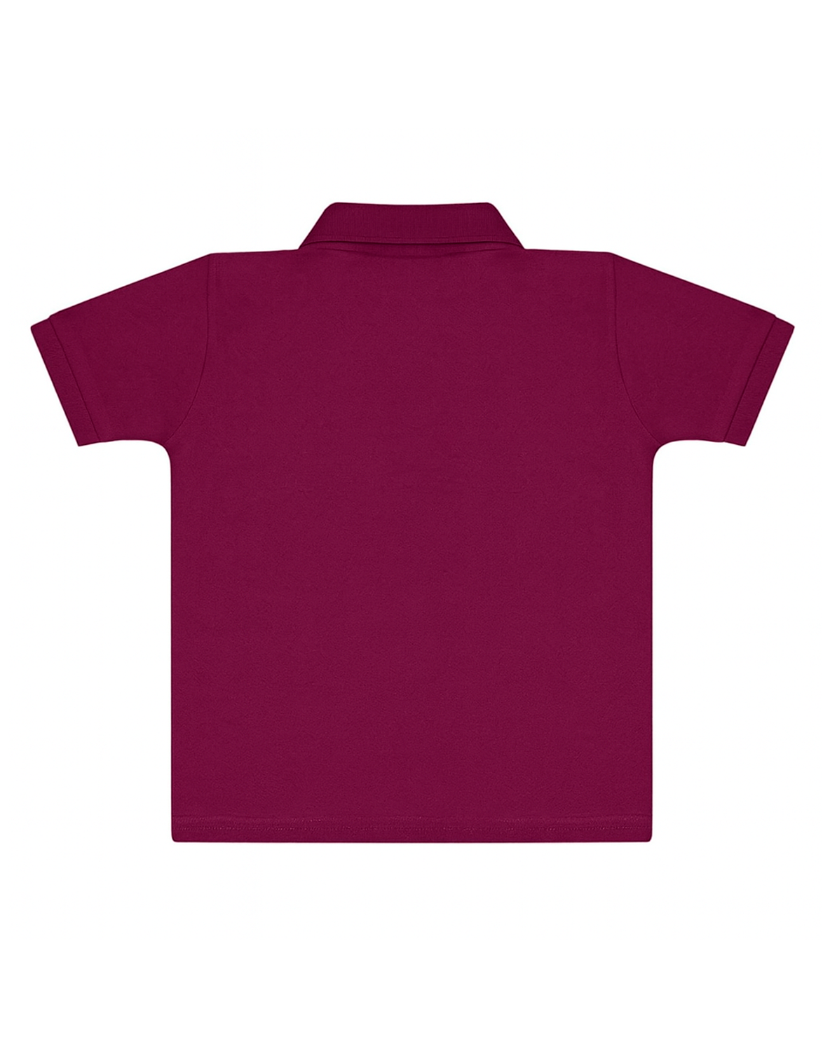 Polo basico Para niño Vinotinto