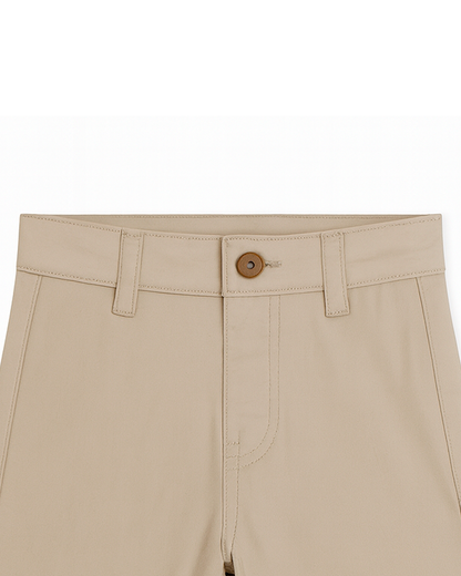 Pantalón Caqui Clásico con Bolsillos