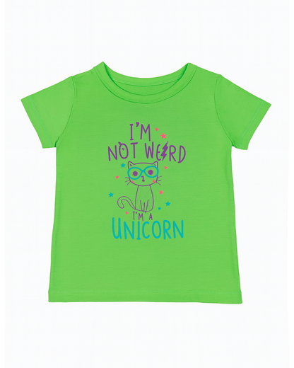 Blusa basica para niña Verde
