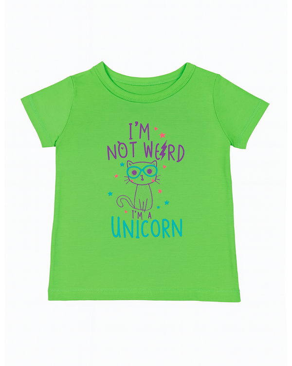 Blusa basica para niña Verde