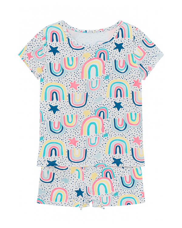 Pijama Infantil Arcoíris y Estrellas
