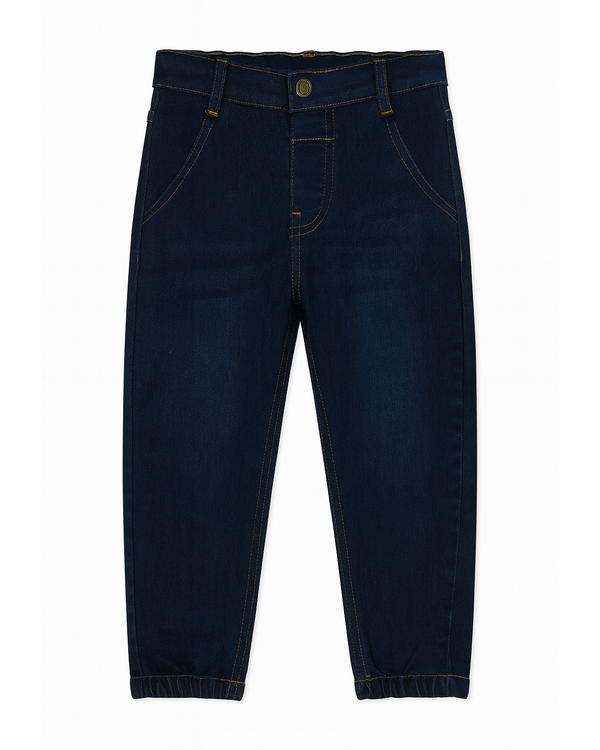 Jean Jogger Denim Azul Oscuro