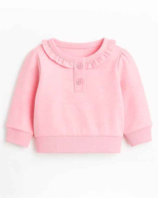 Chaqueta para bebe niña rosada