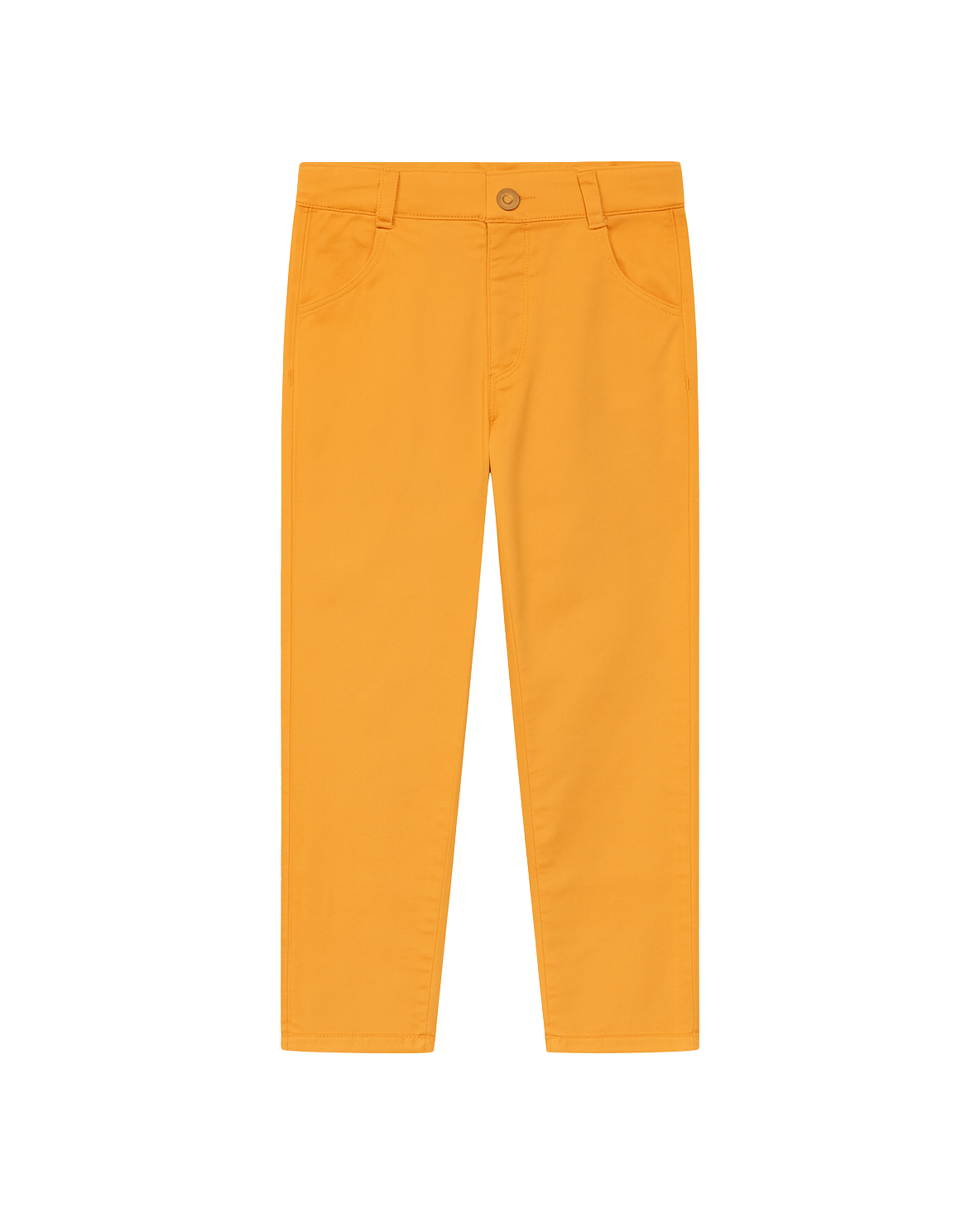 Pantalón Largo para Niño en Tono Mostaza