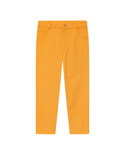 Pantalón Largo para Niño en Tono Mostaza