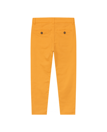 Pantalón Largo para Niño en Tono Mostaza