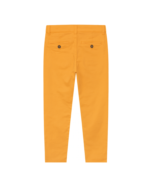 Pantalón Largo para Niño en Tono Mostaza