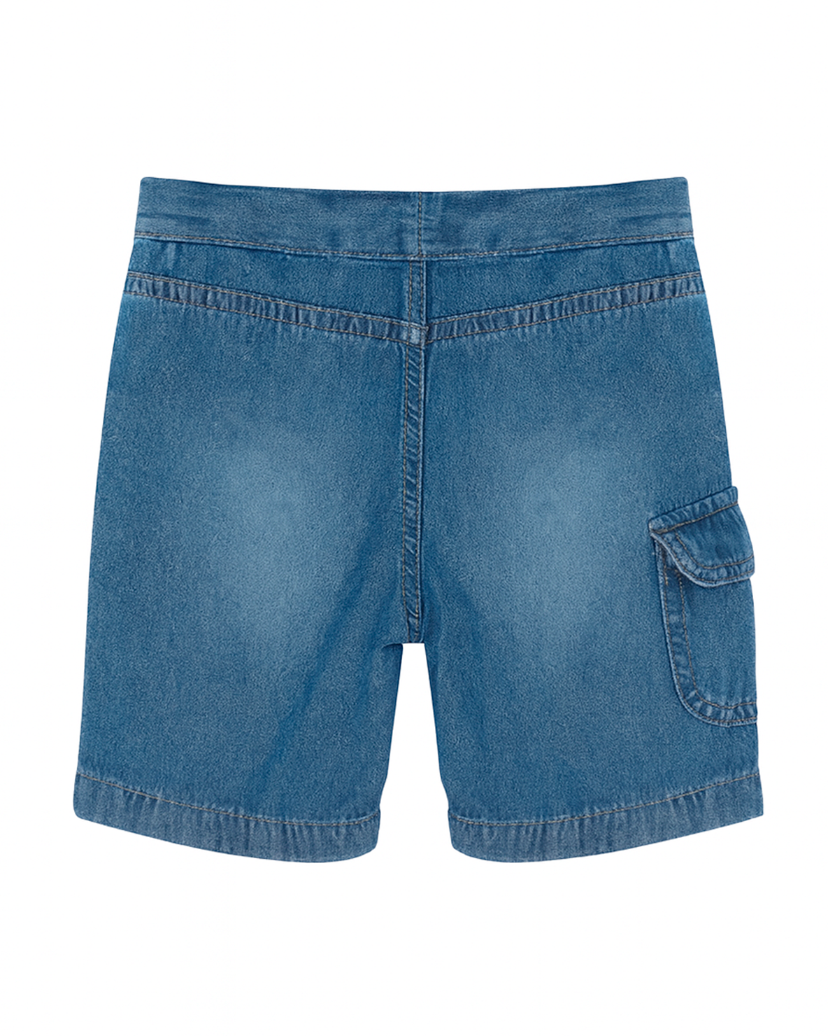 Bermuda Denim con Bolsillo tipo cargo