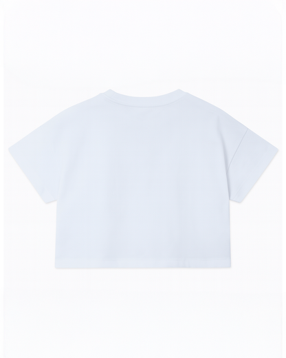 Camiseta Estilo Vaquera con Botas Rosadas