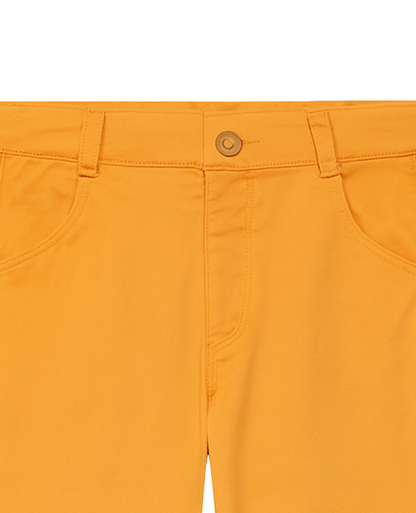 Pantalón Largo para Niño en Tono Mostaza