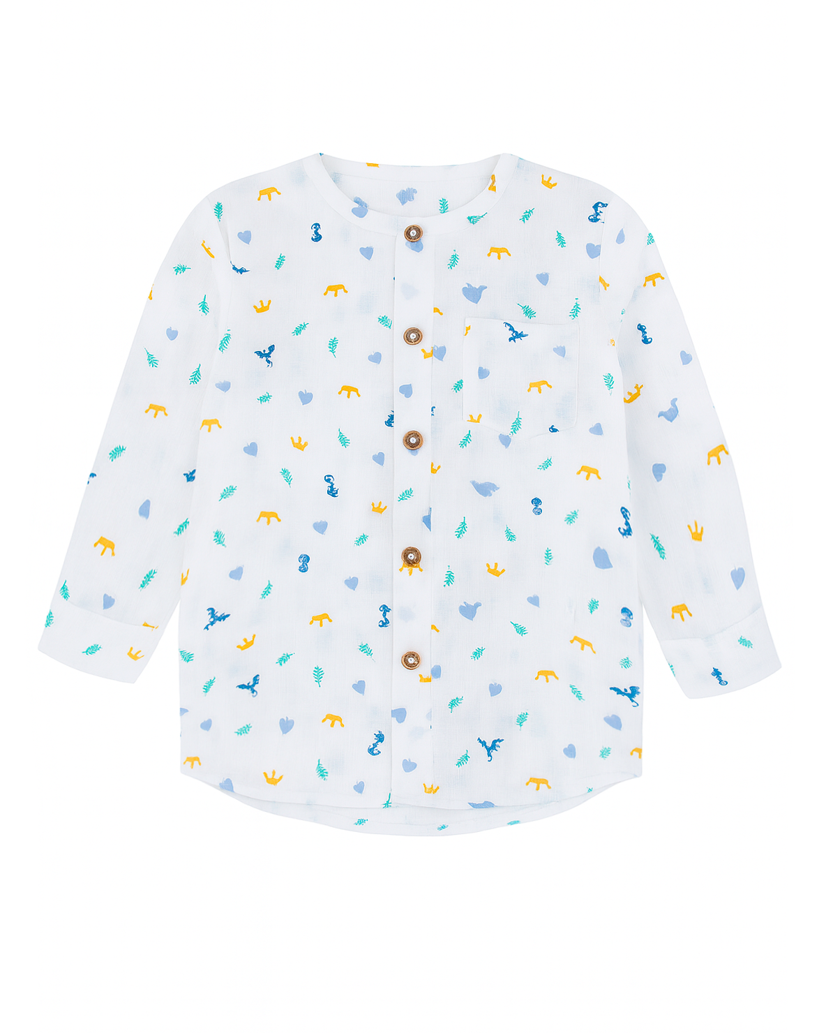 Camisa de Niño Manga Larga Estampada