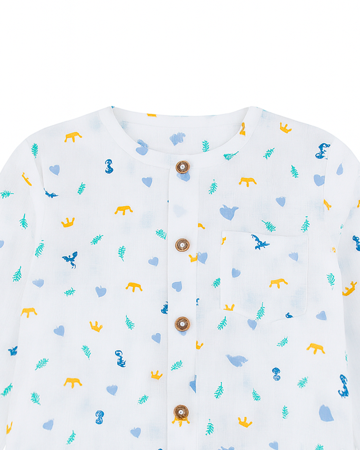Camisa de Niño Manga Larga Estampada