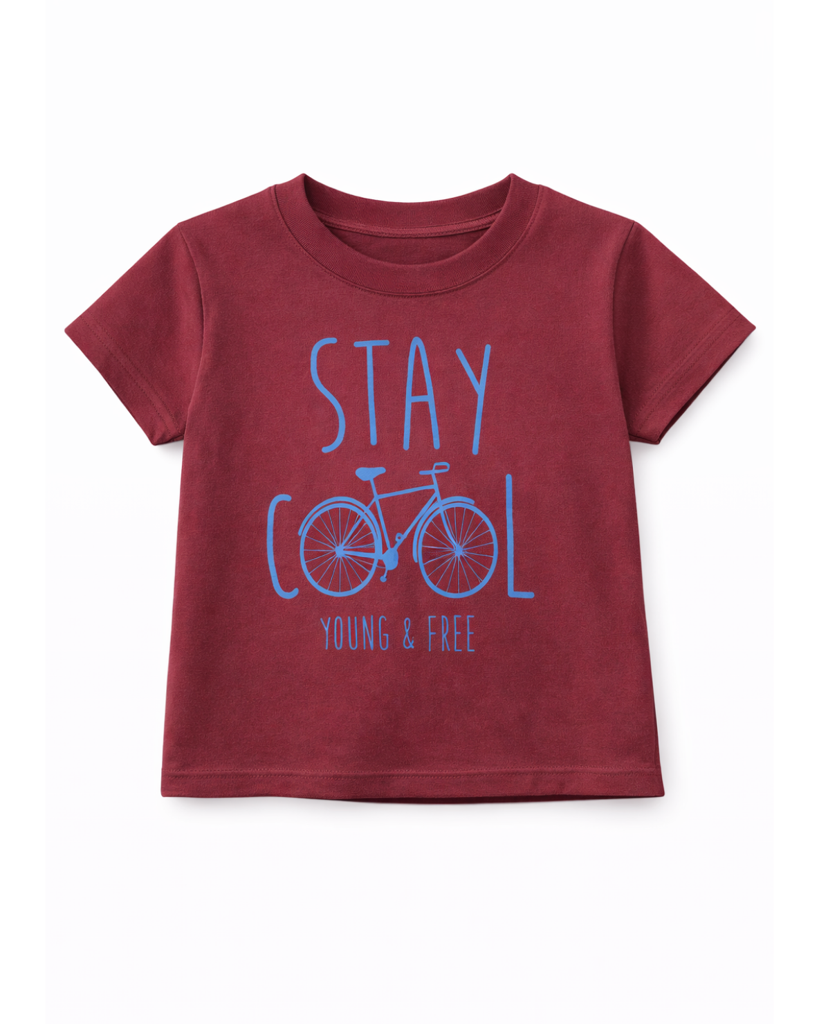 Camiseta básica para recien nacido niño Rojo