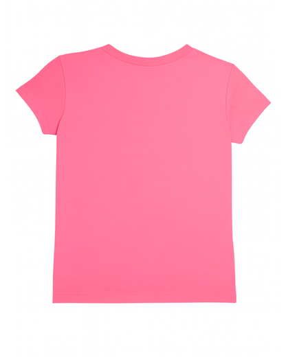Blusa basica para niña Rosada