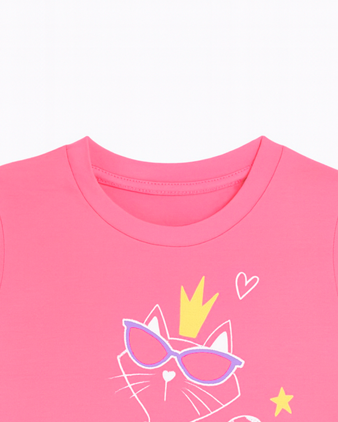 Blusa basica para niña Rosada