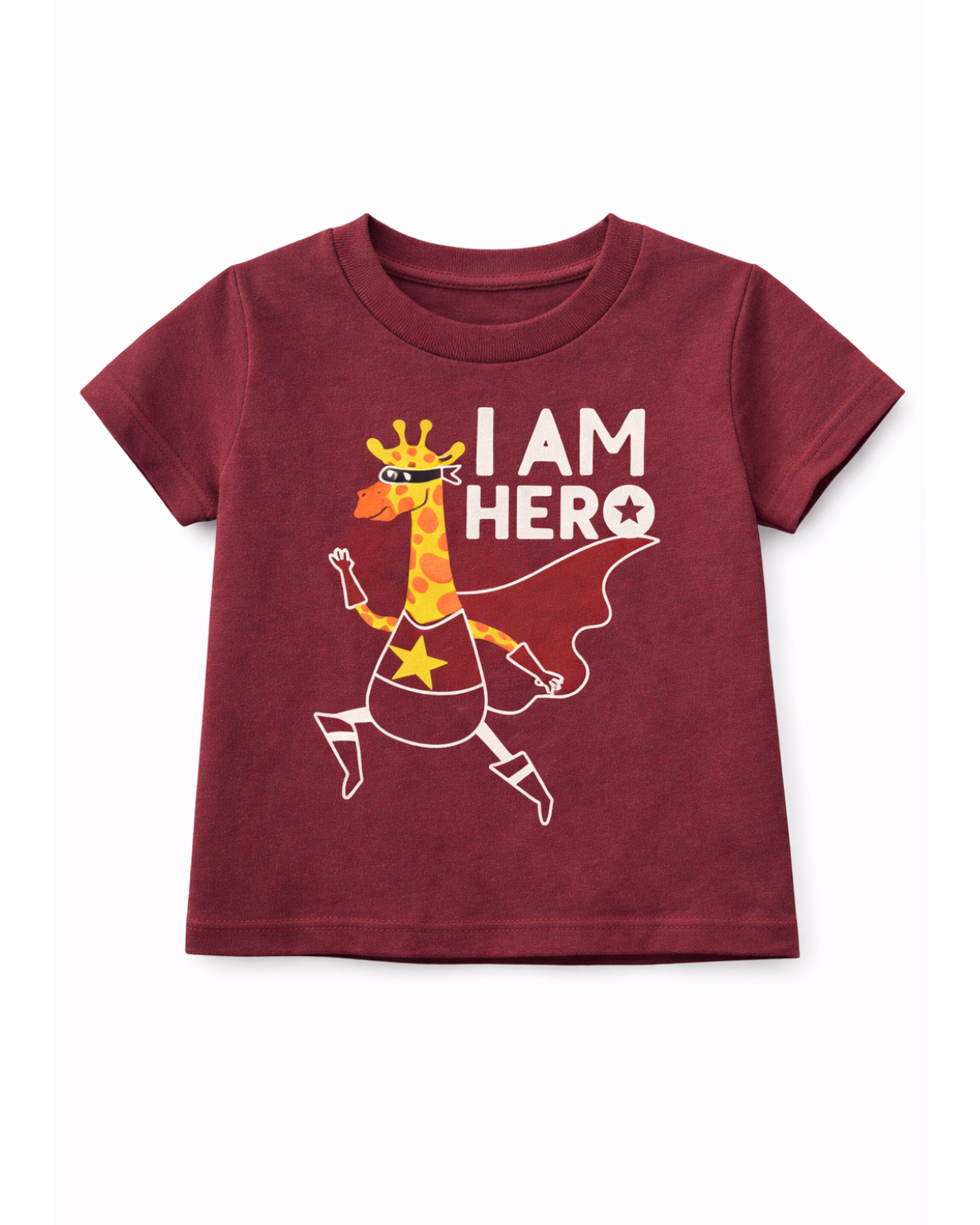 Camiseta básica para recien nacido niño Rojo