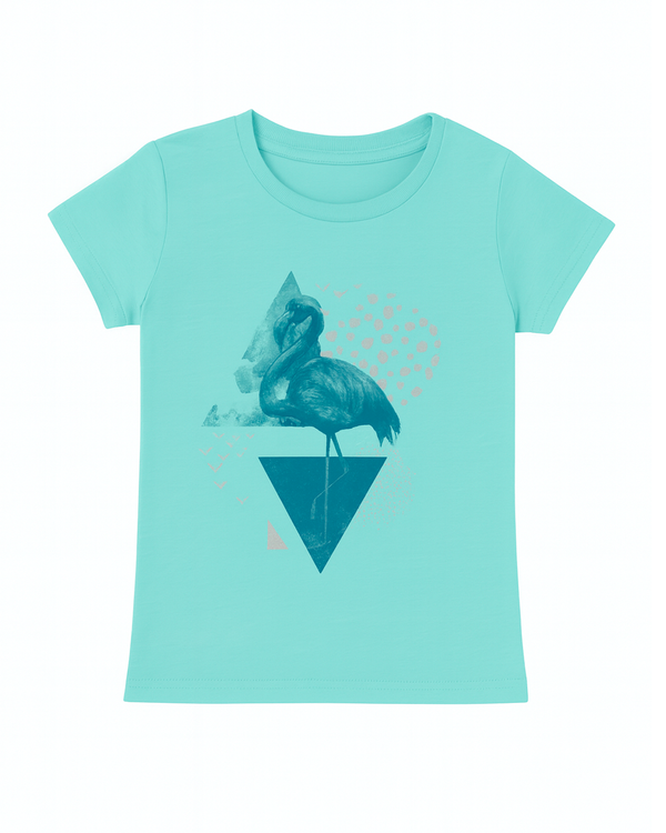 Blusa basica para niña Verde