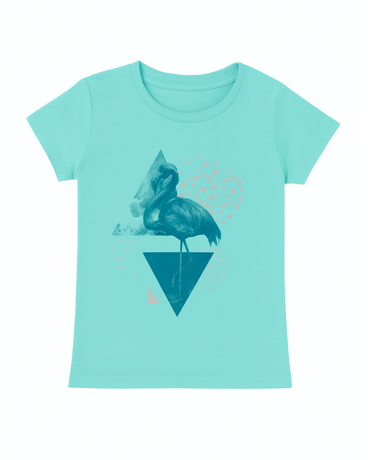 Blusa básica para recien nacida niña Azul