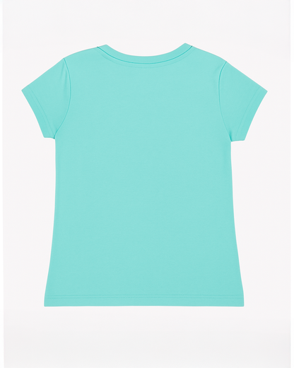 Blusa básica para recien nacida niña Azul