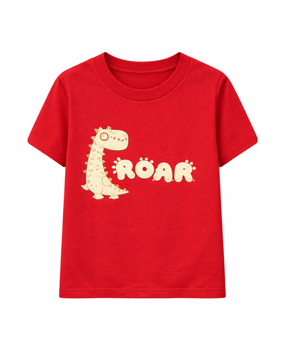 Camiseta básica para recien nacido niño Rojo