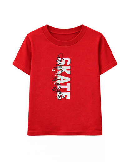 Camiseta básica para recien nacido niño Rojo