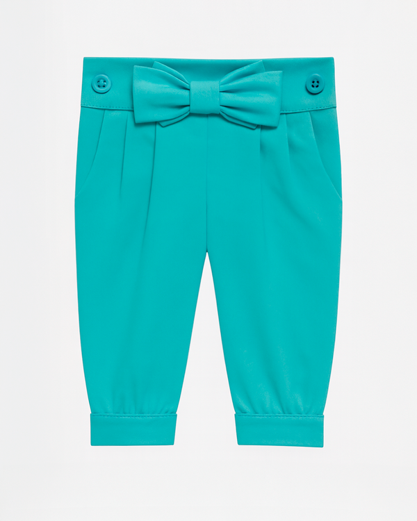 PANTALON BEBE NIÑA AZUL AGUAMARINA