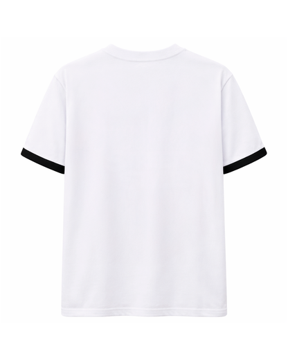 Camiseta Blanca con Gráfico Juggling Profesional
