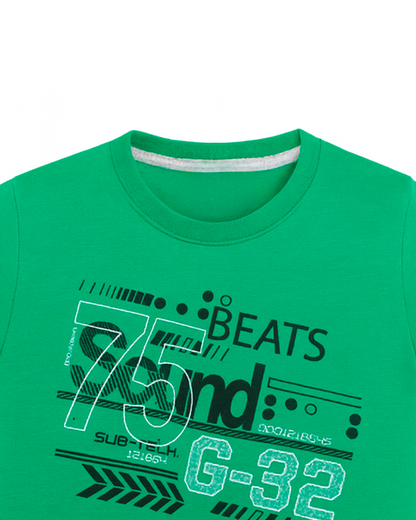 Camiseta basica para niño Multicolor