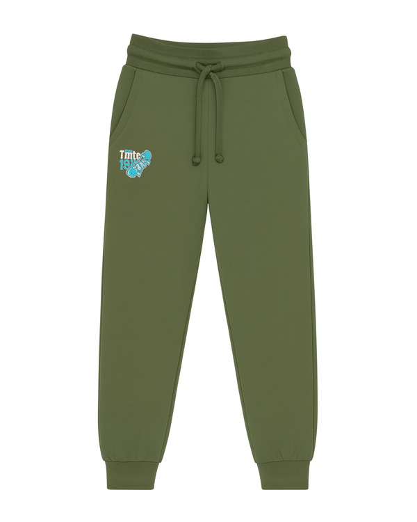 Jogger básico para niño Verde