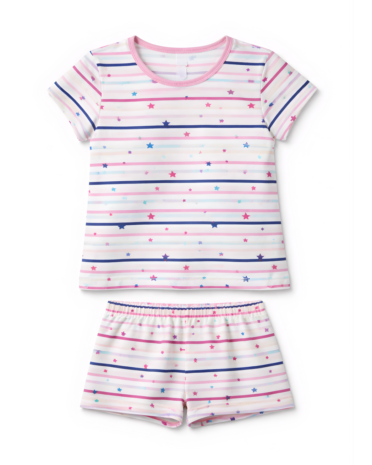 Pijama de dos piezas para niña Estampada