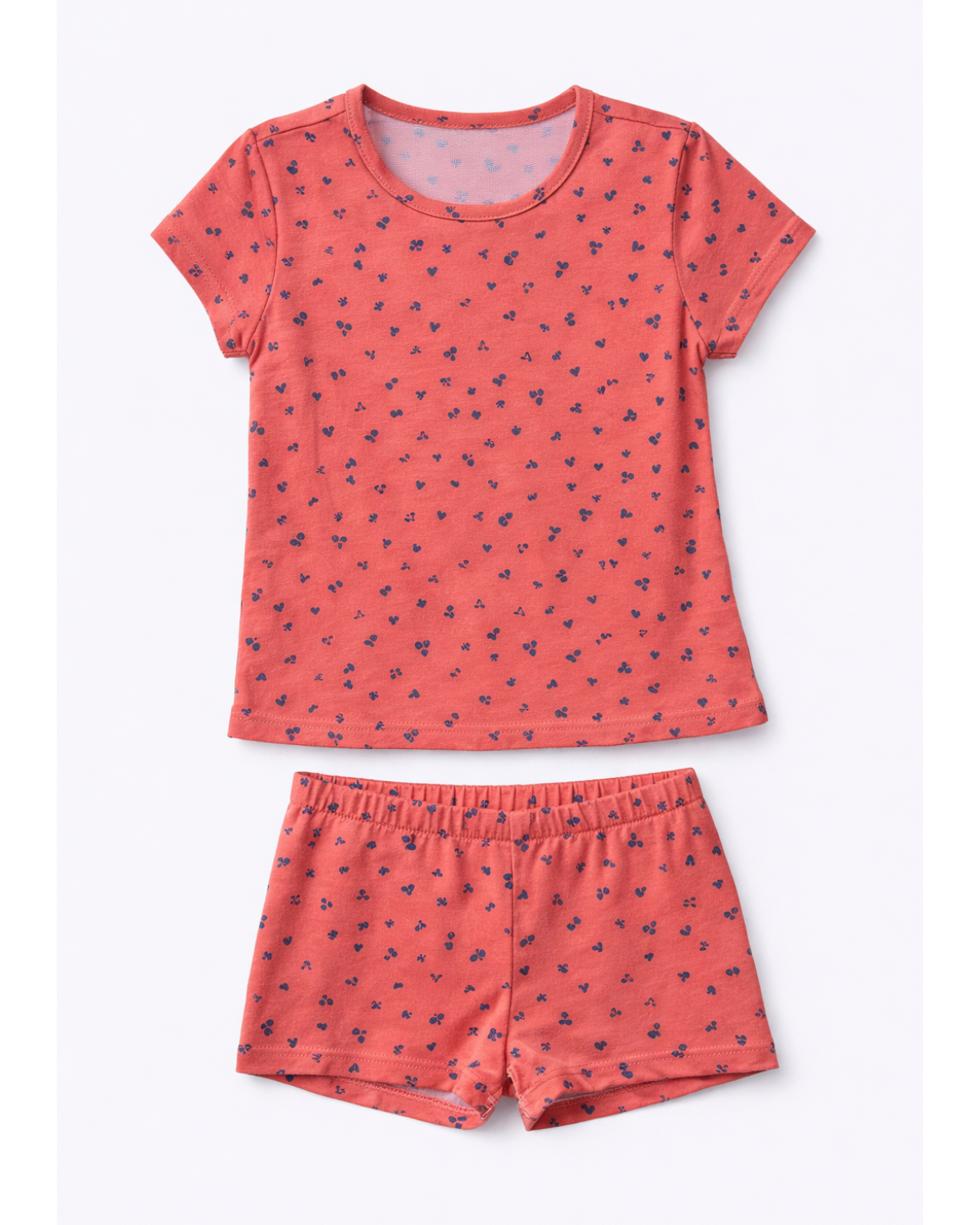 Pijama de dos piezas para niña Estampada