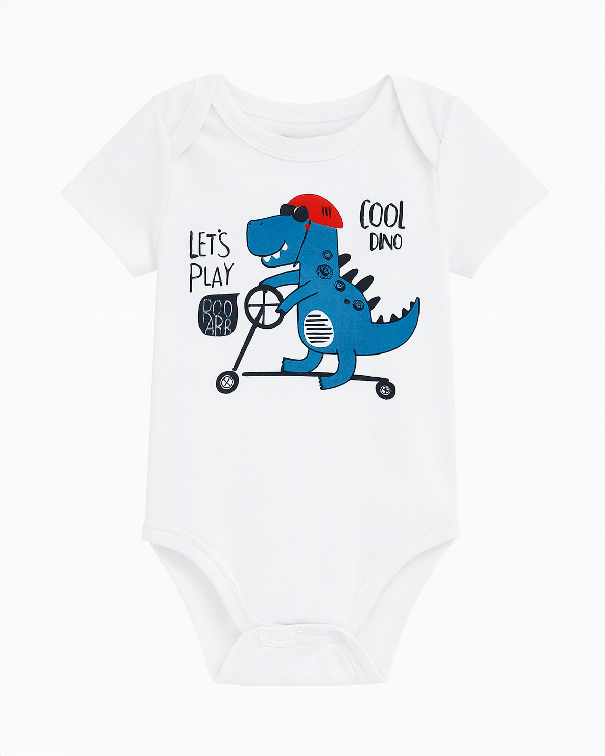 Body Blanco Estampado Cool Dino