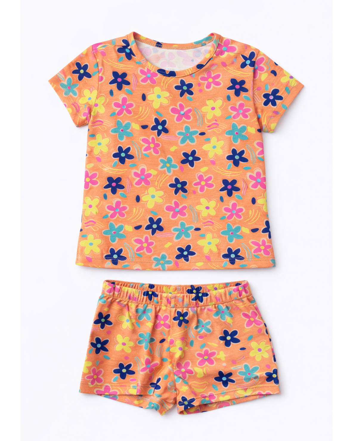 Pijama de dos piezas para niña Estampada