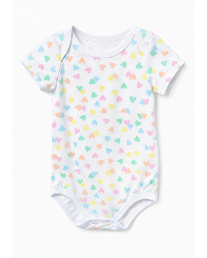 Body para bebé niña Estampado Manga Corta