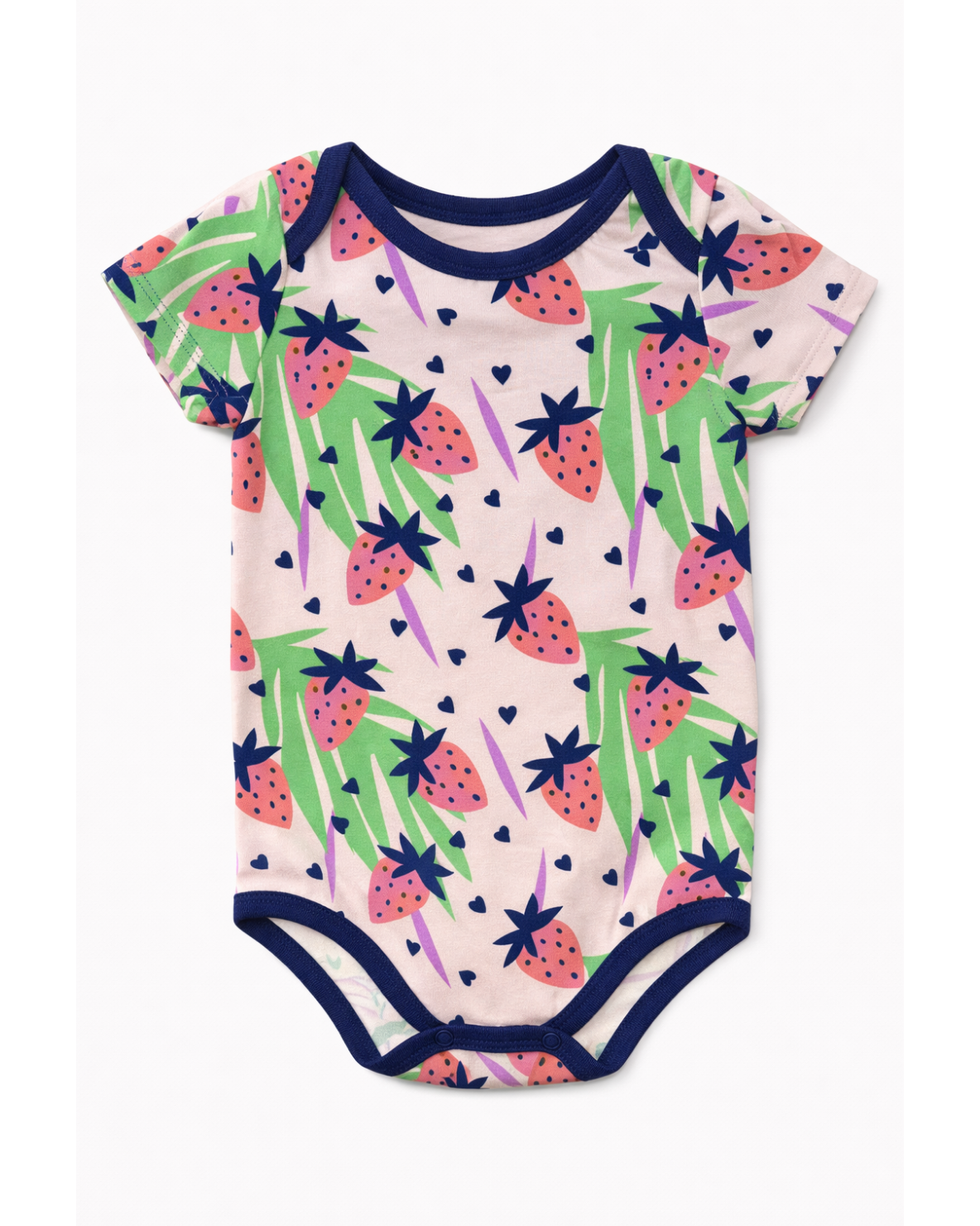 Body para bebé niña Estampado Manga Corta