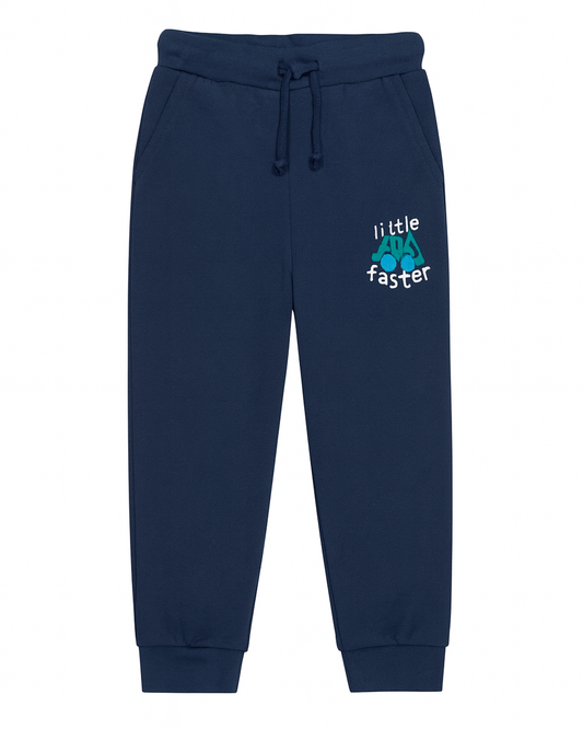 Jogger basicos para recien nacido niño Azul