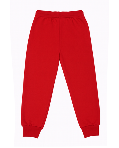 Jogger basicos para recien nacido niño Rojo