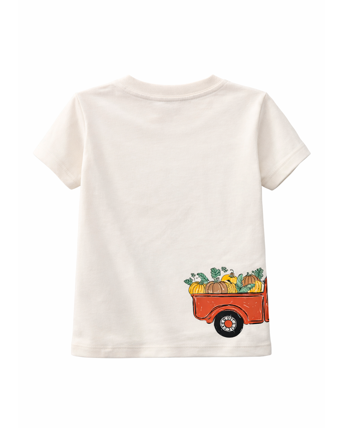 Camiseta Niño Estampado Camión Blanco