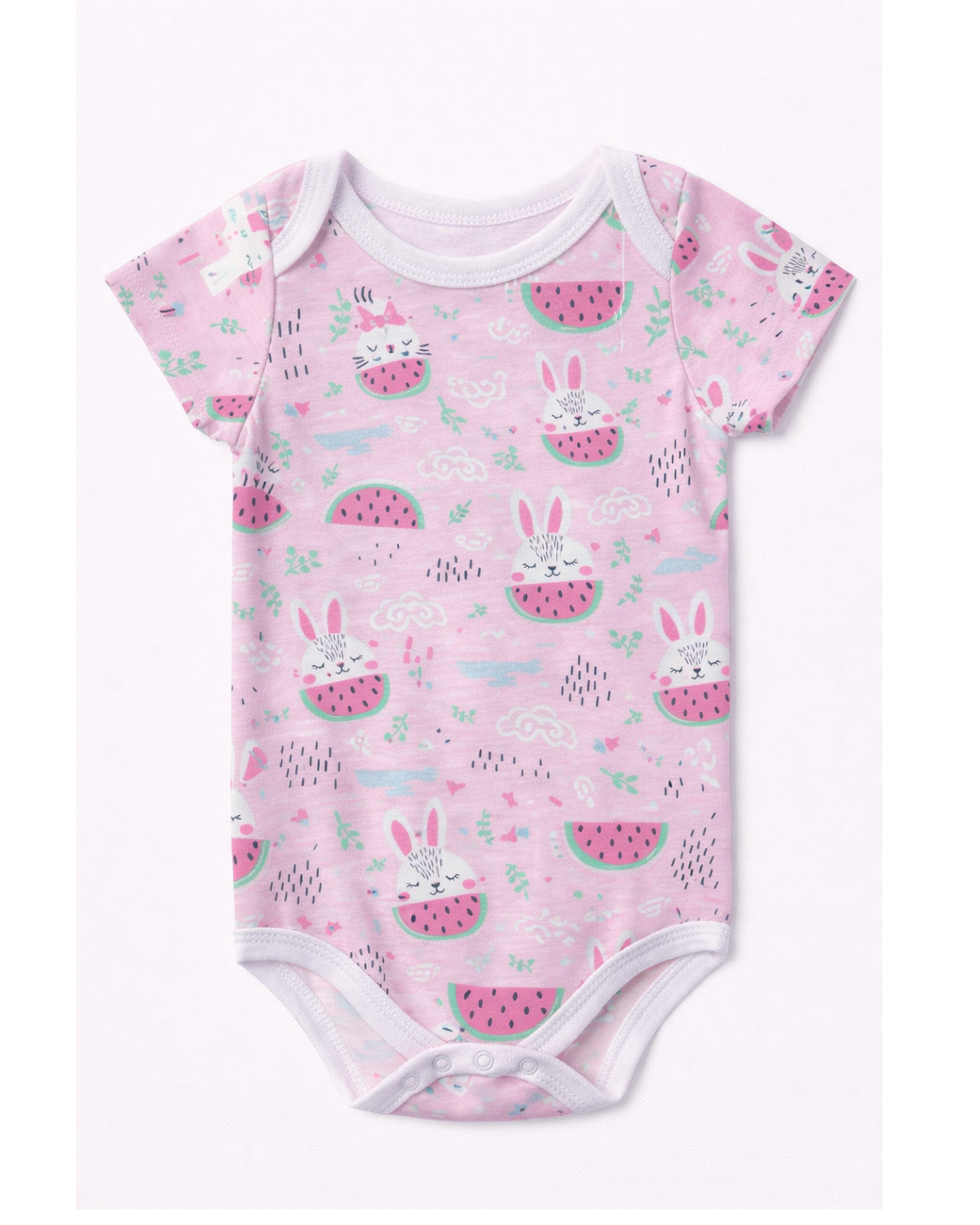 Body para bebé niña Estampado Manga Corta
