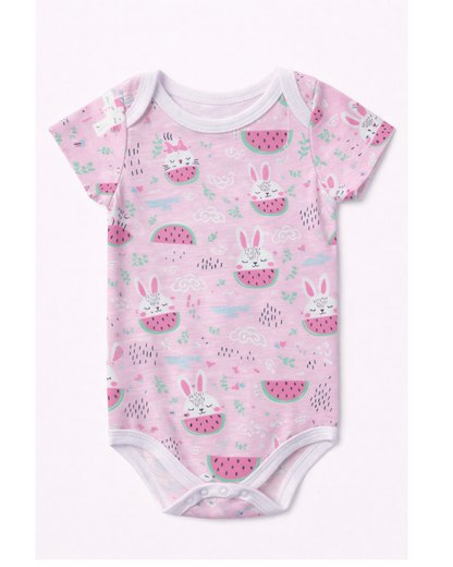 Body para bebé niña Estampado Manga Corta
