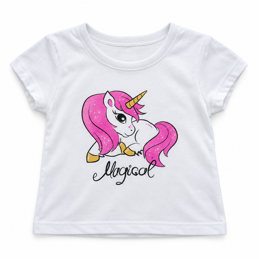 BLUSA BÁSICA RECIEN NACIDA NIÑA - BLANCA - 👉 Te puede llegar cualquier estampado