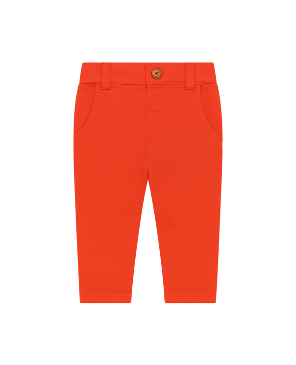 Pantalón Largo para Niño con Pretina y Botón