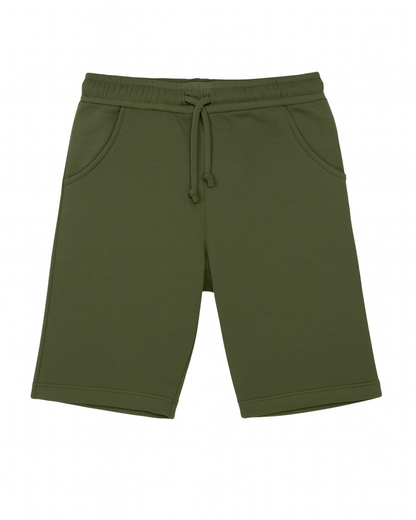 Bermuda basica Para niño Verde