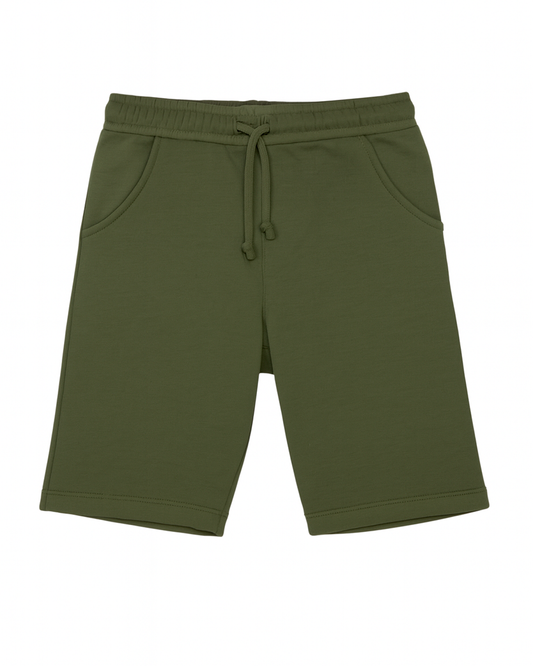 Bermuda basica Para niño Verde