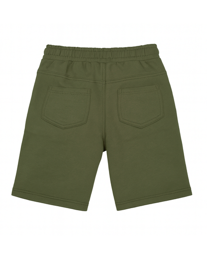 Bermuda basica Para niño Verde
