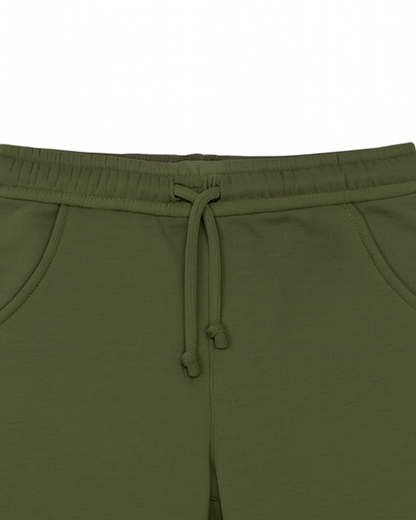Bermuda basica Para niño Verde