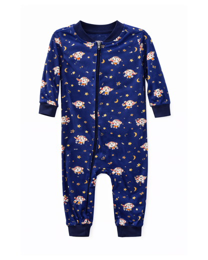 Pijama enterizo para bebé niño estampada