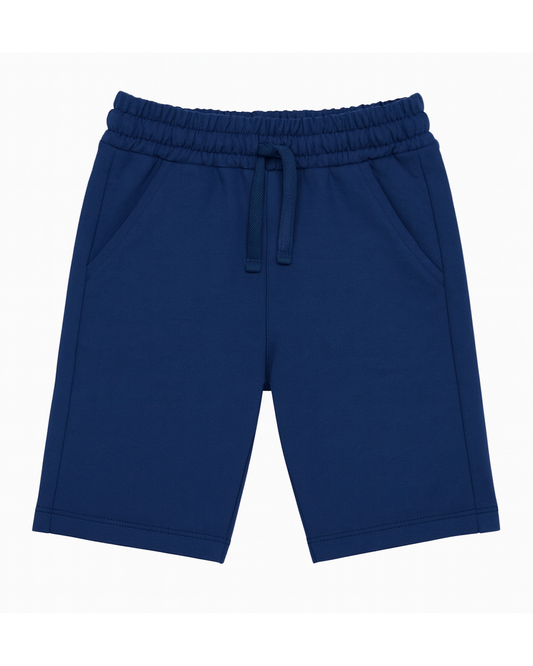 Bermuda basica Para niño Azul
